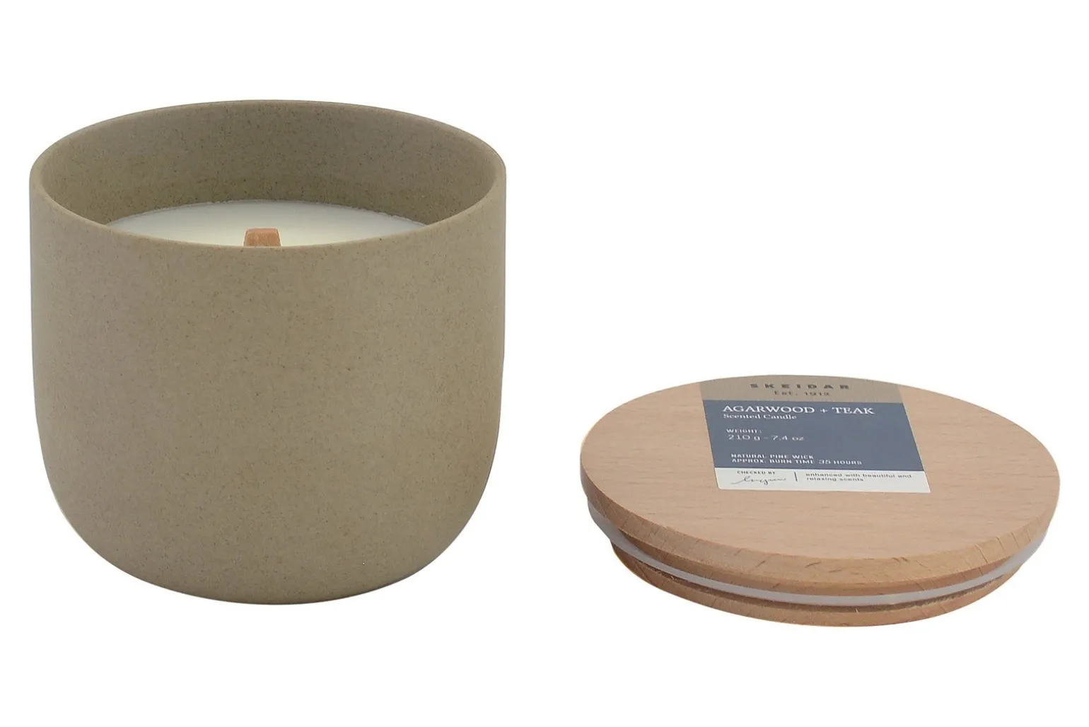 Agarwood Teak duftlys