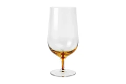 Amber ølglass 4pk
