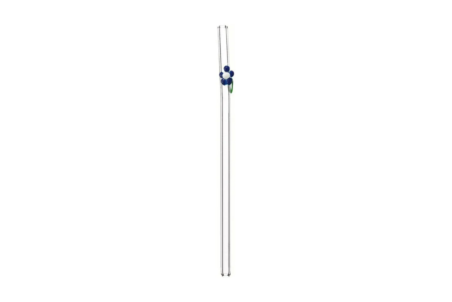 Blue flower sugerør 6pk