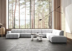 Chess U-sofa oppsett