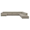 Chess U-sofa oppsett