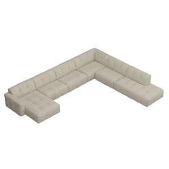 Chess U-sofa oppsett