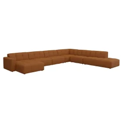 Chess U-sofa oppsett