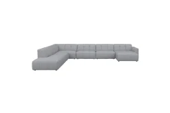Chess U-sofa oppsett