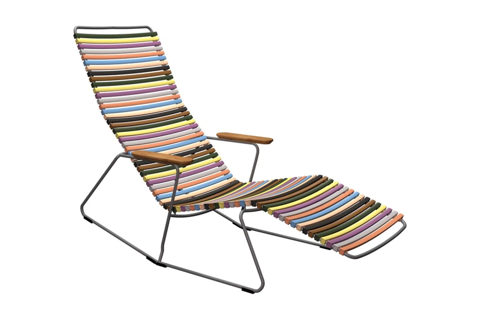 Click solstol med rocker