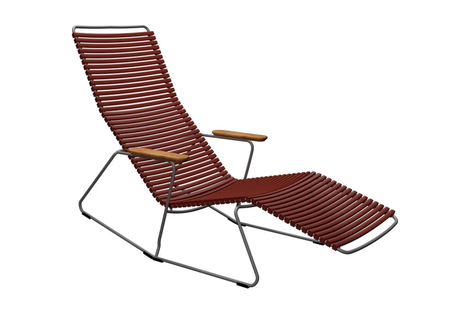 Click solstol med rocker