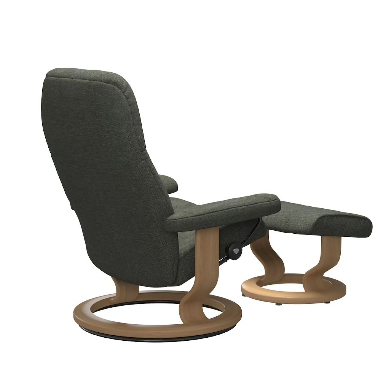 Consul (M) Classic lenestol med krakk