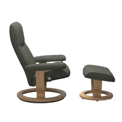 Consul (M) Classic lenestol med krakk