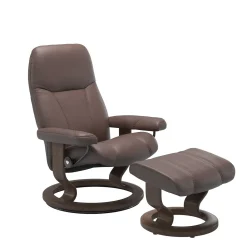 Consul (M) Classic lenestol med krakk