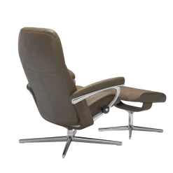 Consul (M) Cross lenestol med krakk