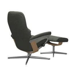 Consul (M) Cross lenestol med krakk
