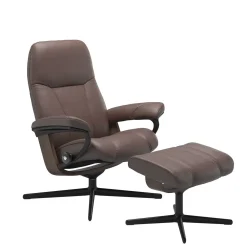 Consul (M) Cross lenestol med krakk