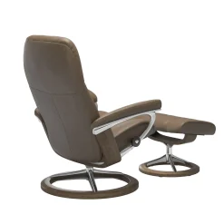 Consul (M) Signature lenestol med krakk