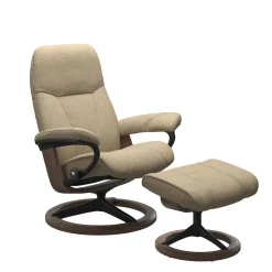 Consul (M) Signature lenestol med krakk