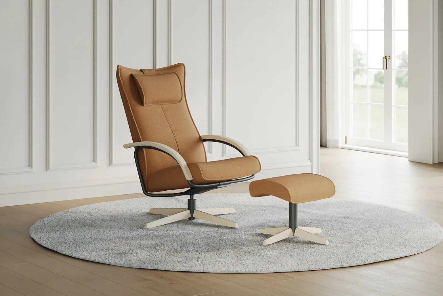 Delta Jive Wood lenestol