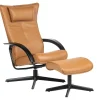 Delta Jive Wood Lenestol med krakk
