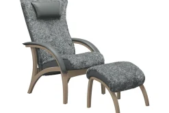 Delta Legend lenestol med krakk