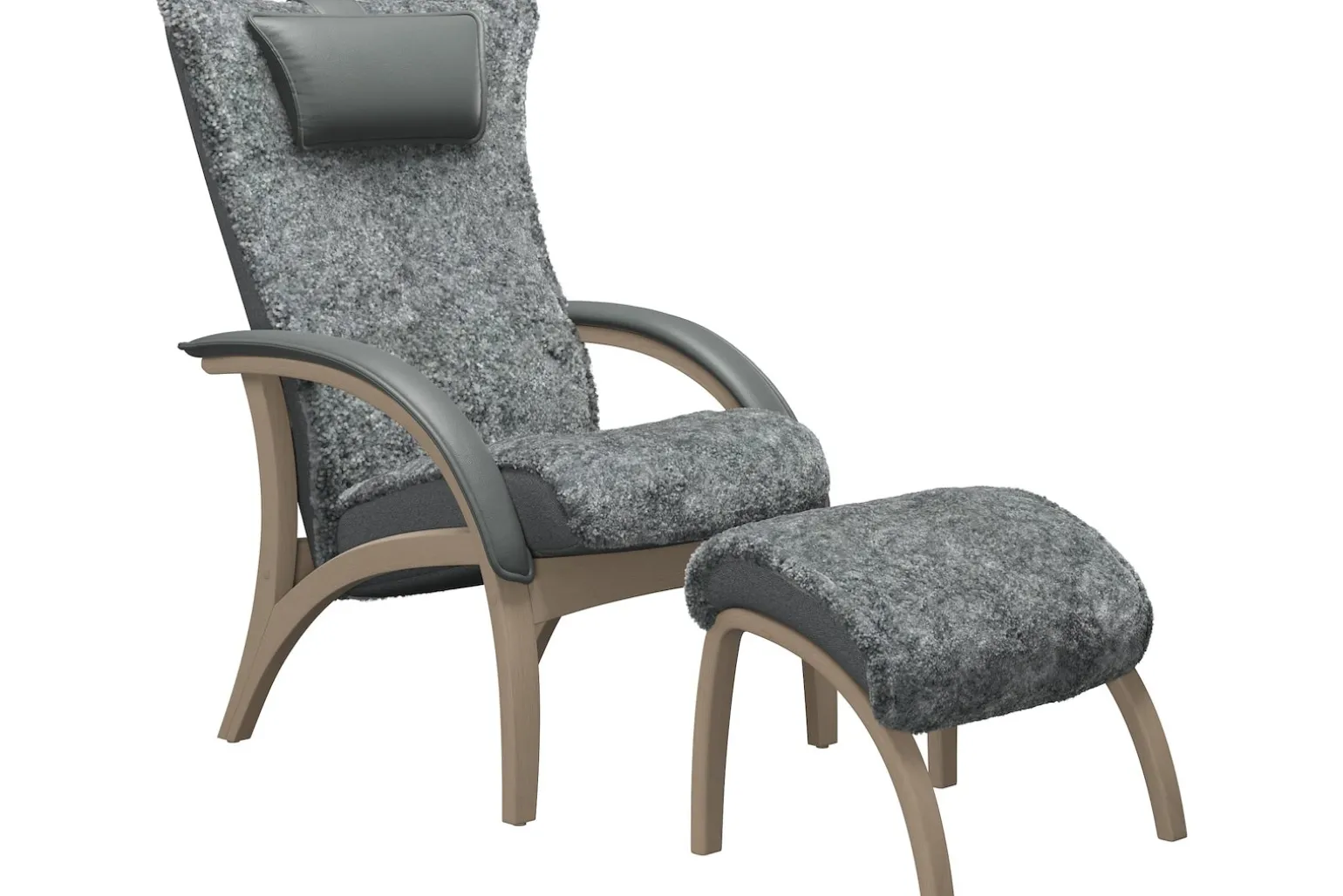Delta Legend lenestol med krakk