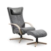 Delta Motion Wood Lenestol med krakk