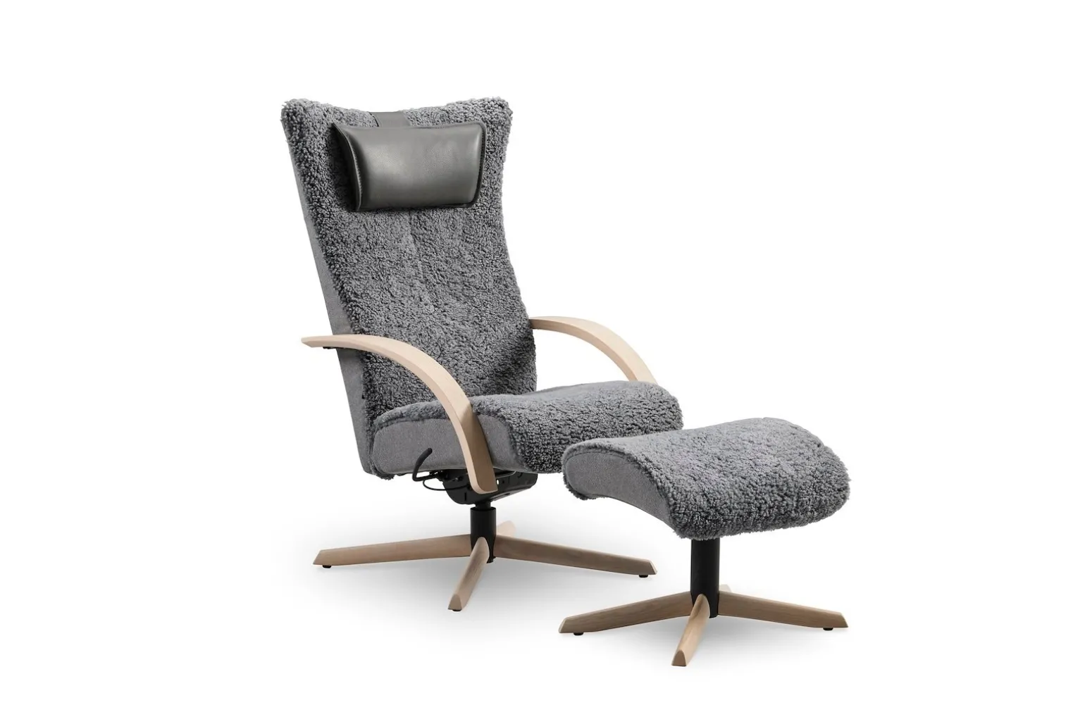 Delta Motion Wood Lenestol med krakk