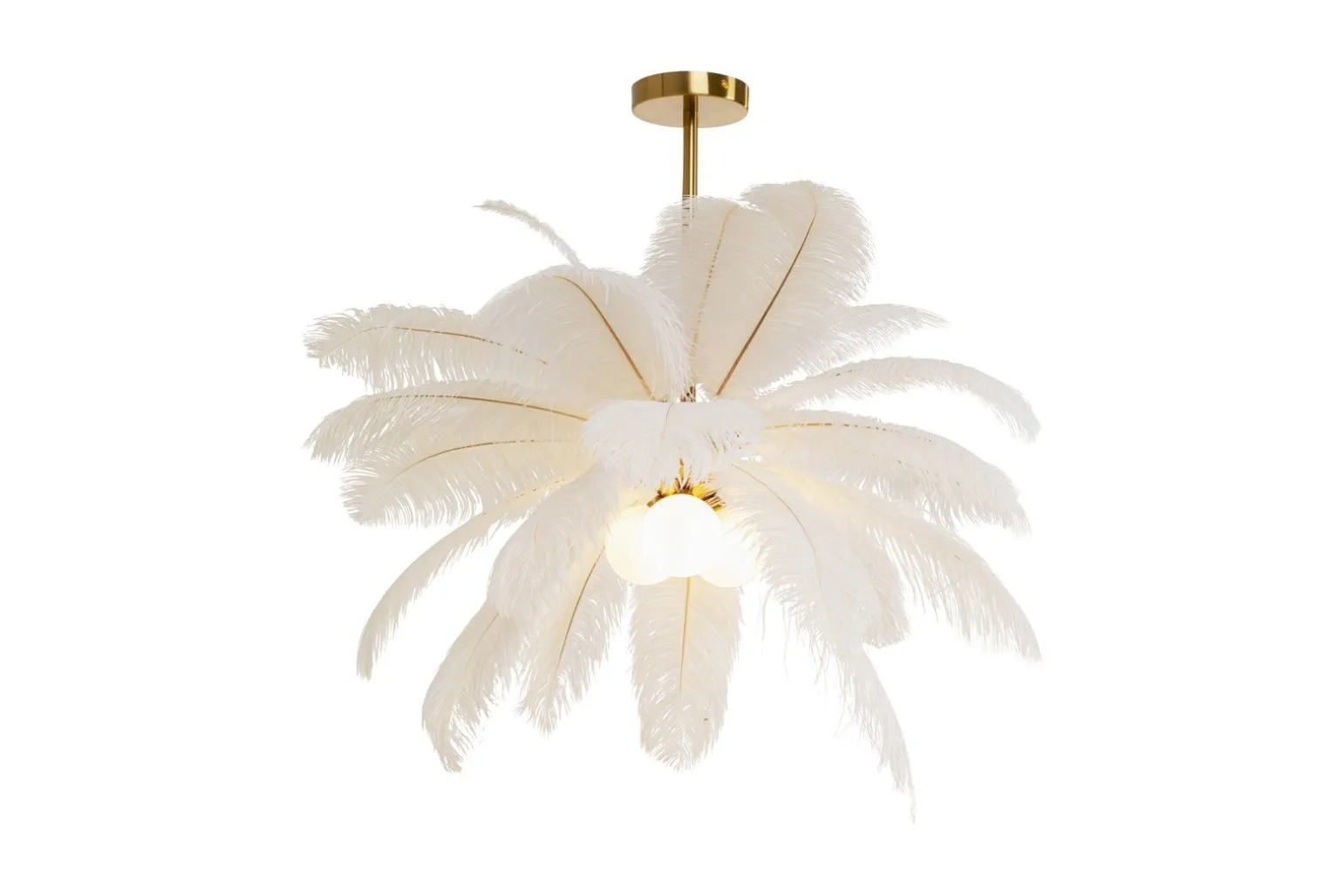 Feather Palm taklampe