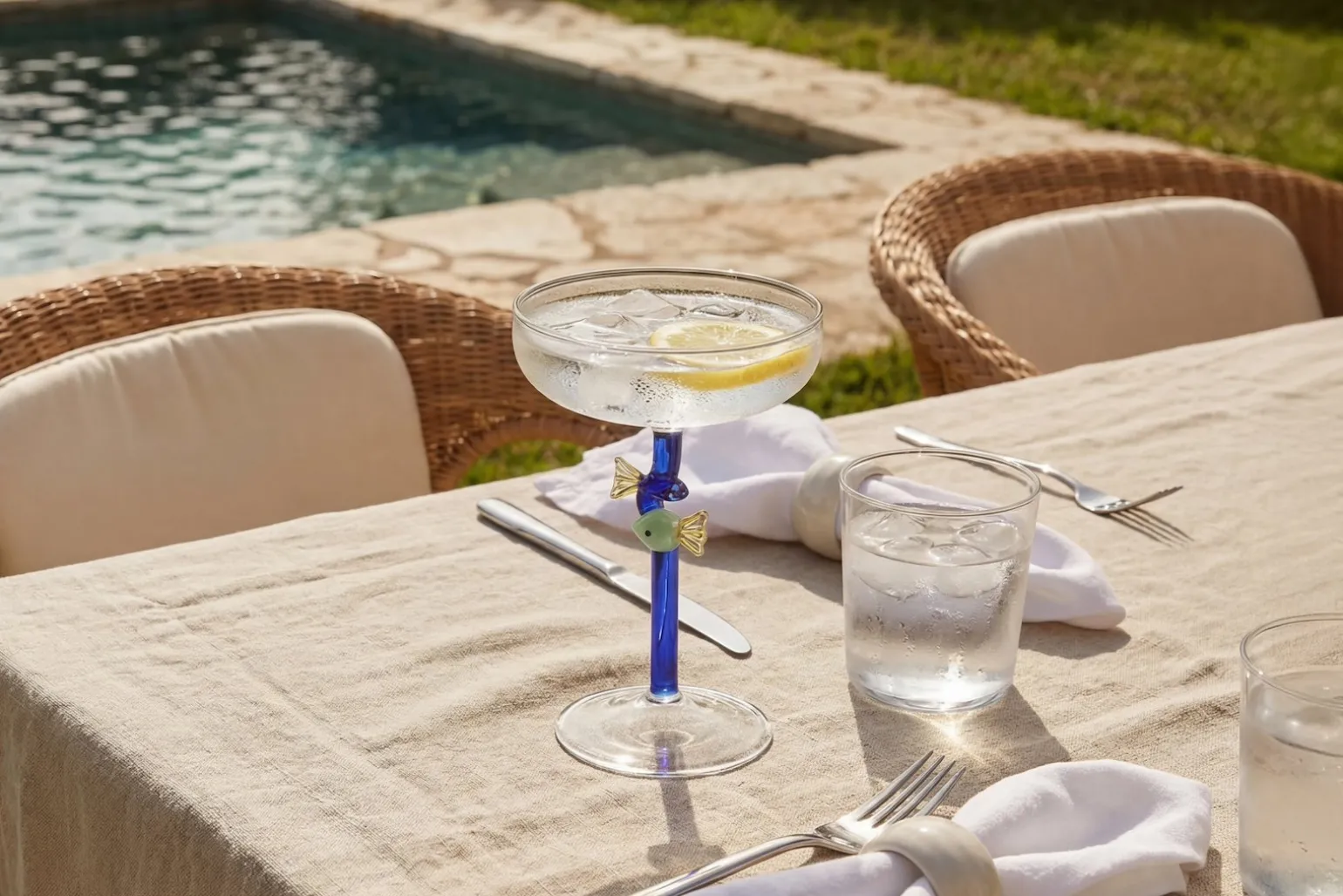 Fish cocktailglass