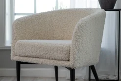 Fluffy lounge stol