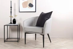 Fluffy lounge stol
