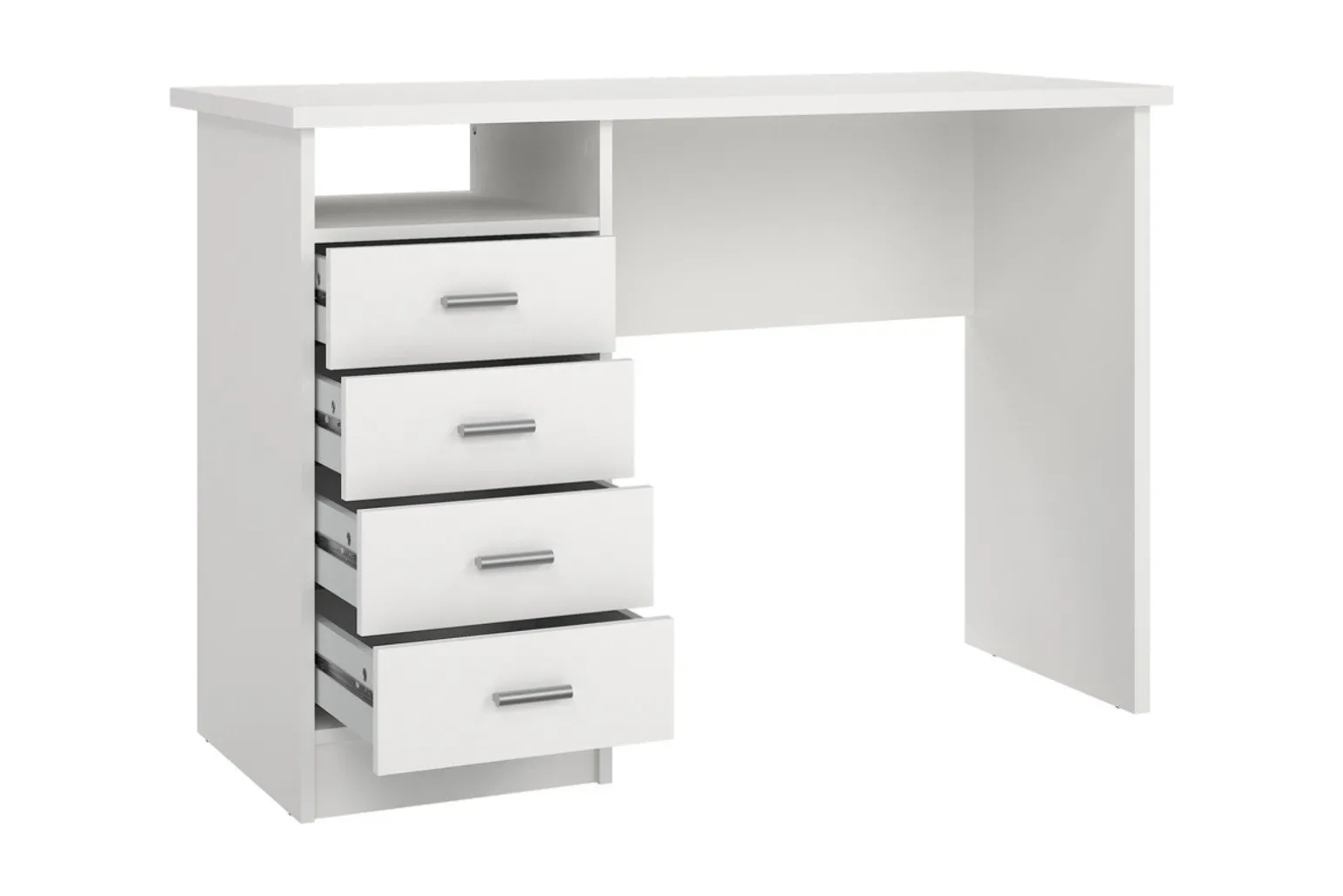 Function Plus skrivebord med 4 skuffer