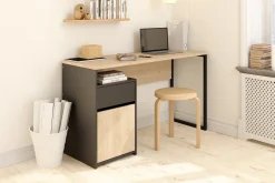 Function Plus skrivebord med 1 dør og 1 skuff