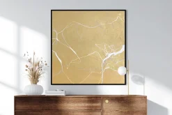 Gold marble