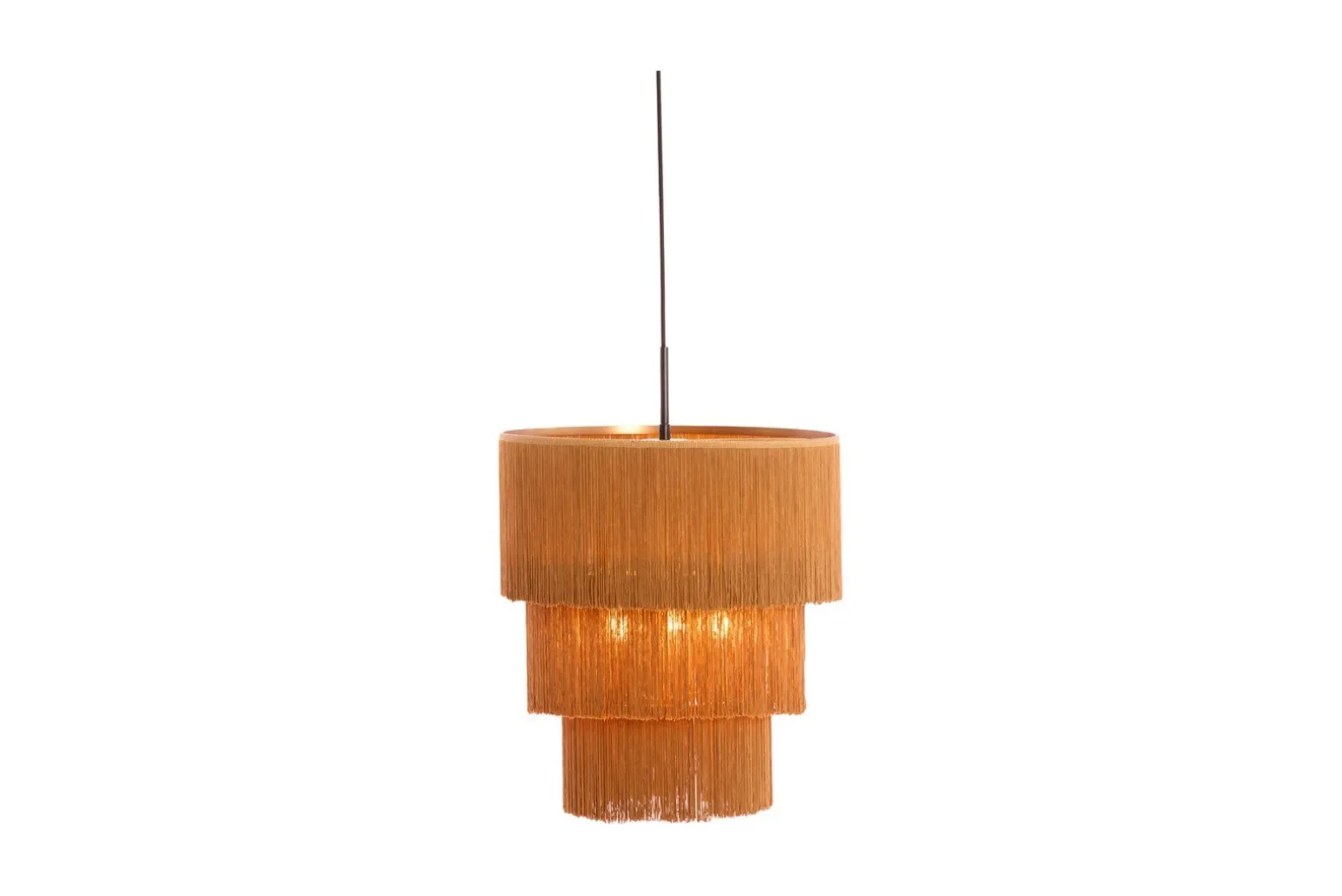 Hanging Lamp 3L Ø45X50 Cm Malaika Brown