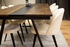 Jakarta og Velvet Deluxe Spisegruppe