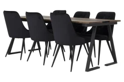 Jakarta og Velvet Deluxe Spisegruppe