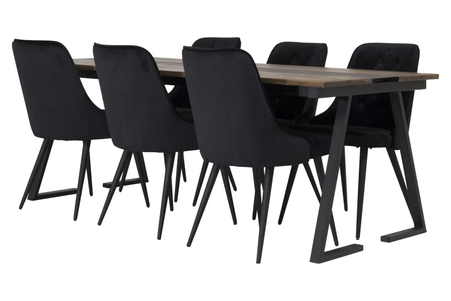 Jakarta og Velvet Deluxe Spisegruppe