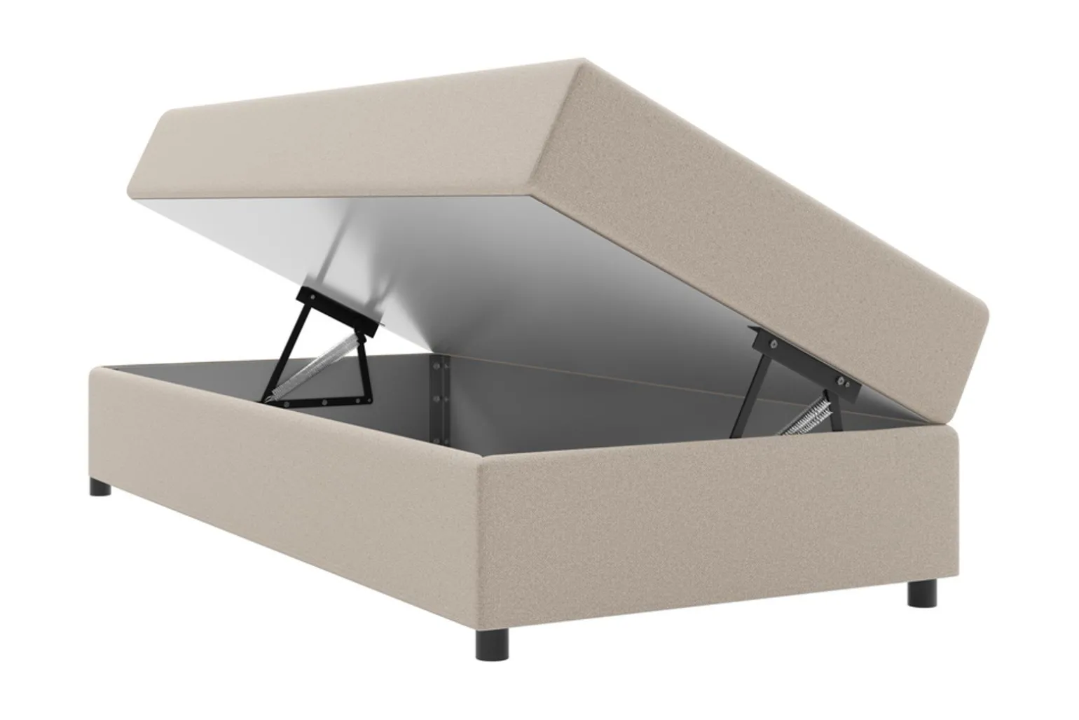 Komfort 2 seng med oppbevaring 140x200 cm