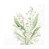 Lily of the valley serviett 20pk