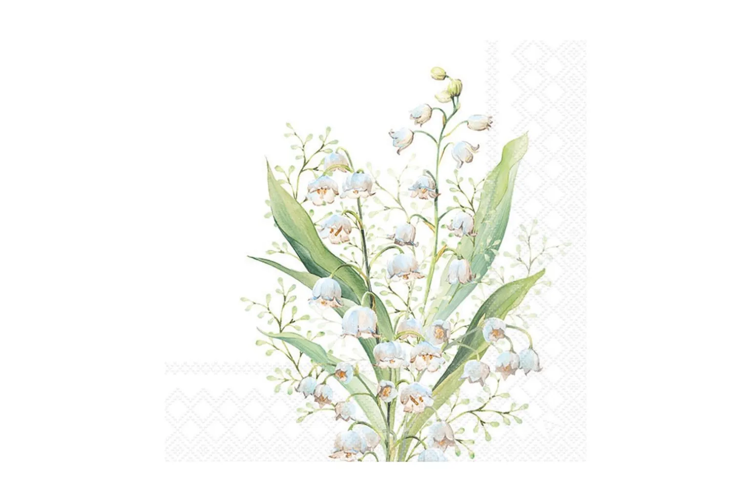 Lily of the valley serviett 20pk
