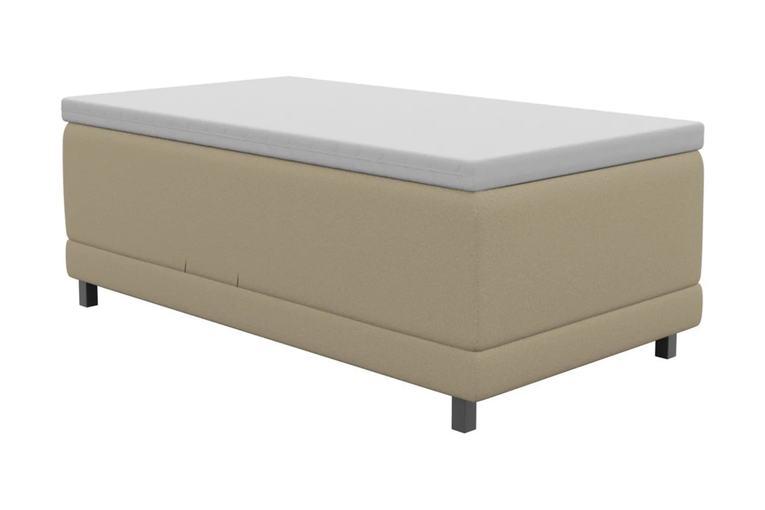 Lux 3 regulerbar seng 90x200 cm