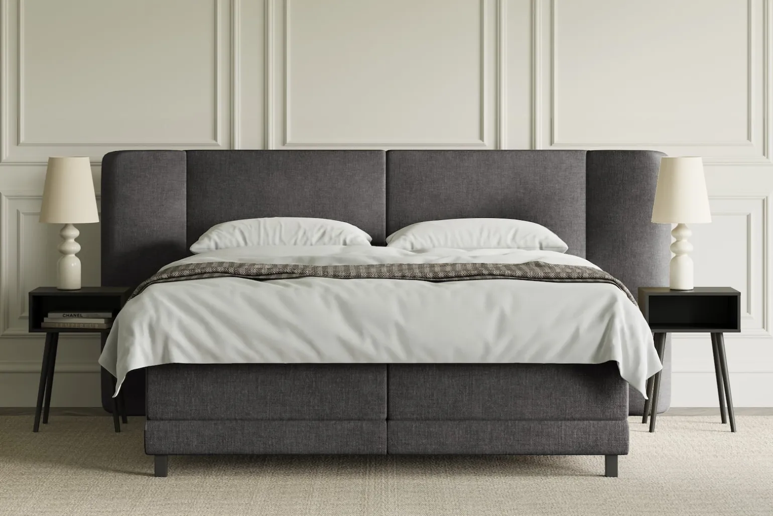 Lux 3 regulerbar seng 210x210 cm