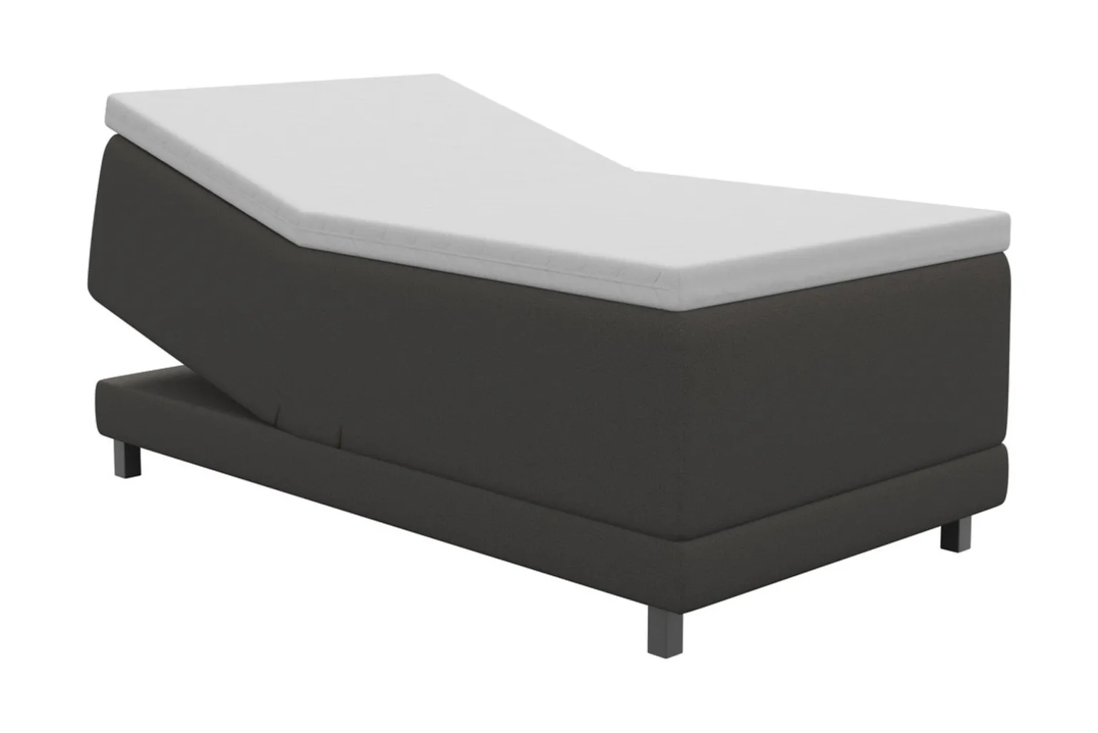 Lux 3 regulerbar seng 80x200 cm