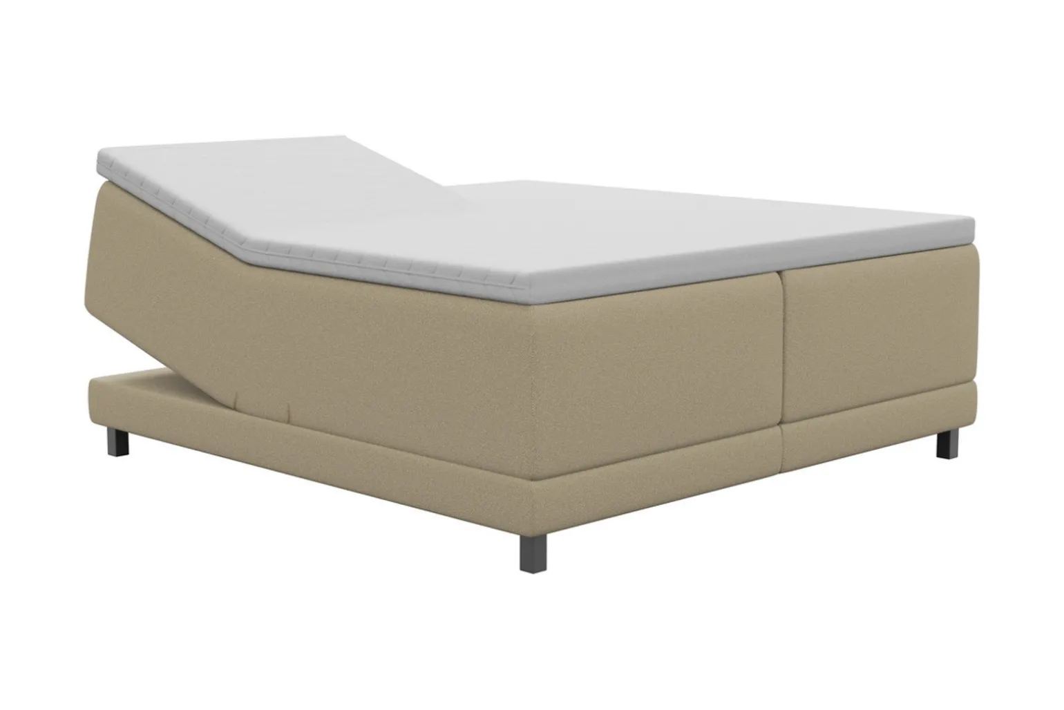 Lux 3 regulerbar seng 210x210 cm