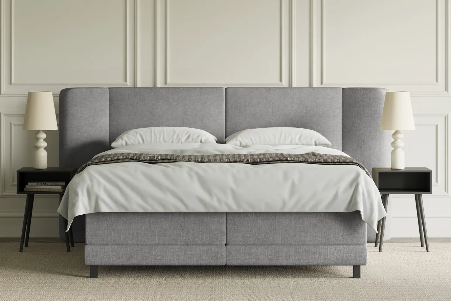 Lux 3 regulerbar seng 160x200 cm