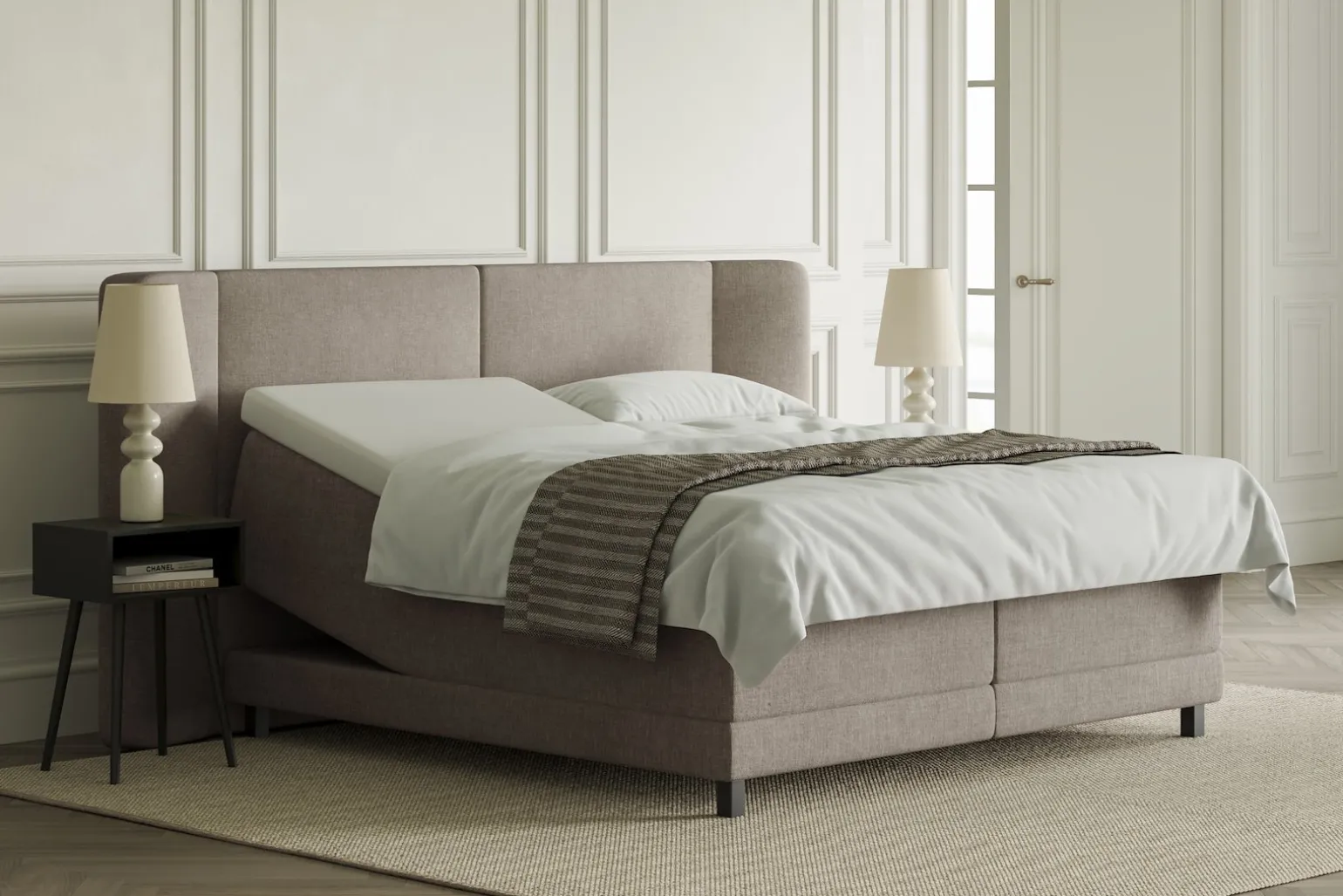 Lux 3 regulerbar seng 160x200 cm