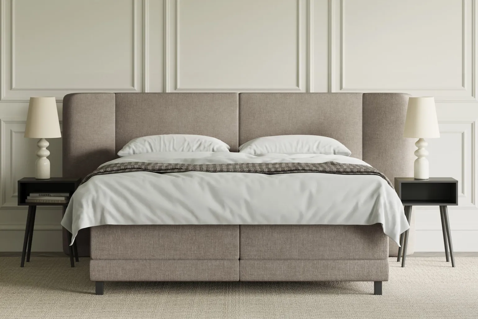 Lux 3 regulerbar seng 210x210 cm