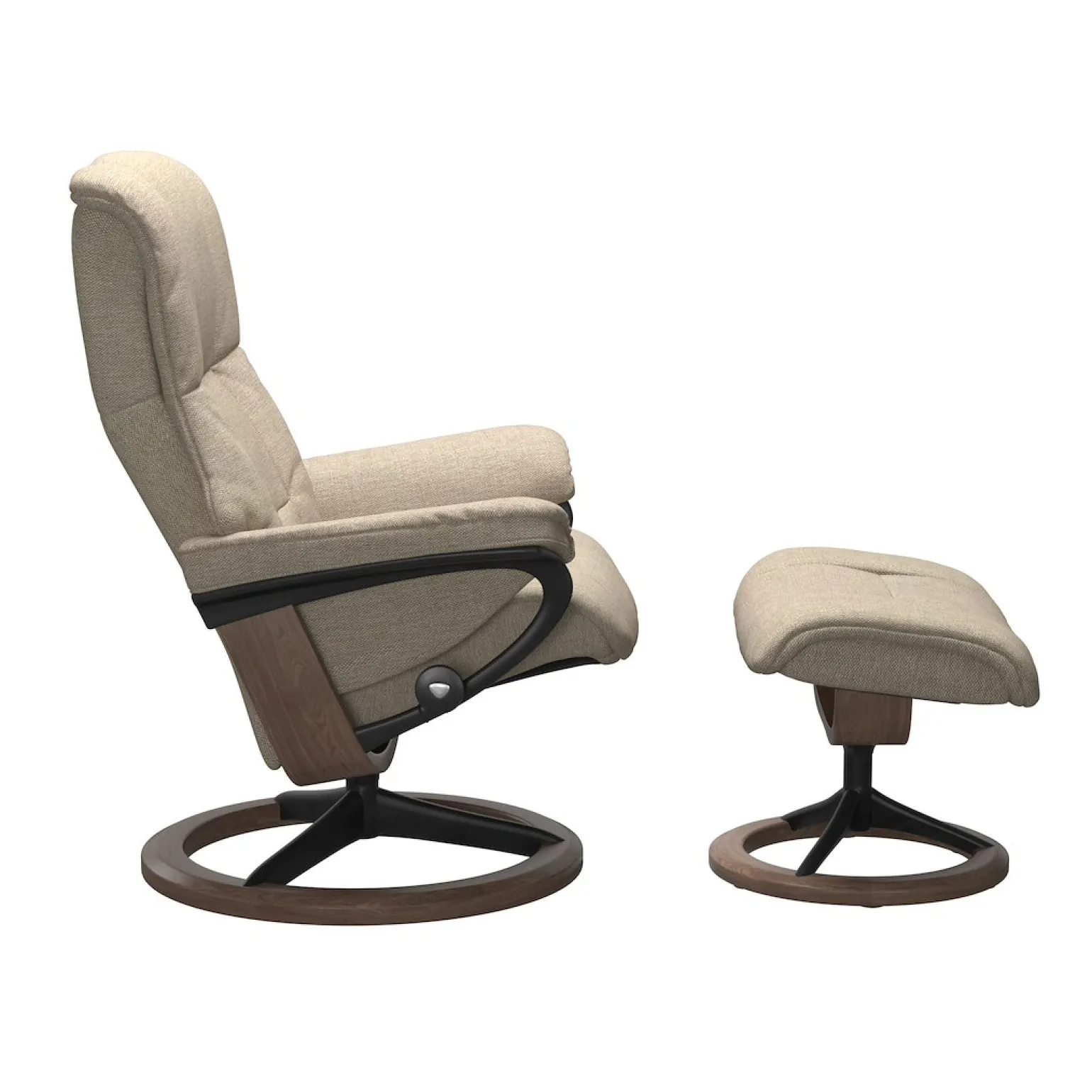 Mayfair (M) Signature lenestol med krakk