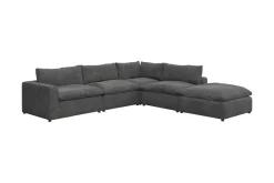 Moonlight hjørnesofa med pall