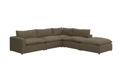 Moonlight hjørnesofa med pall
