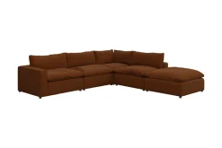 Moonlight hjørnesofa med pall