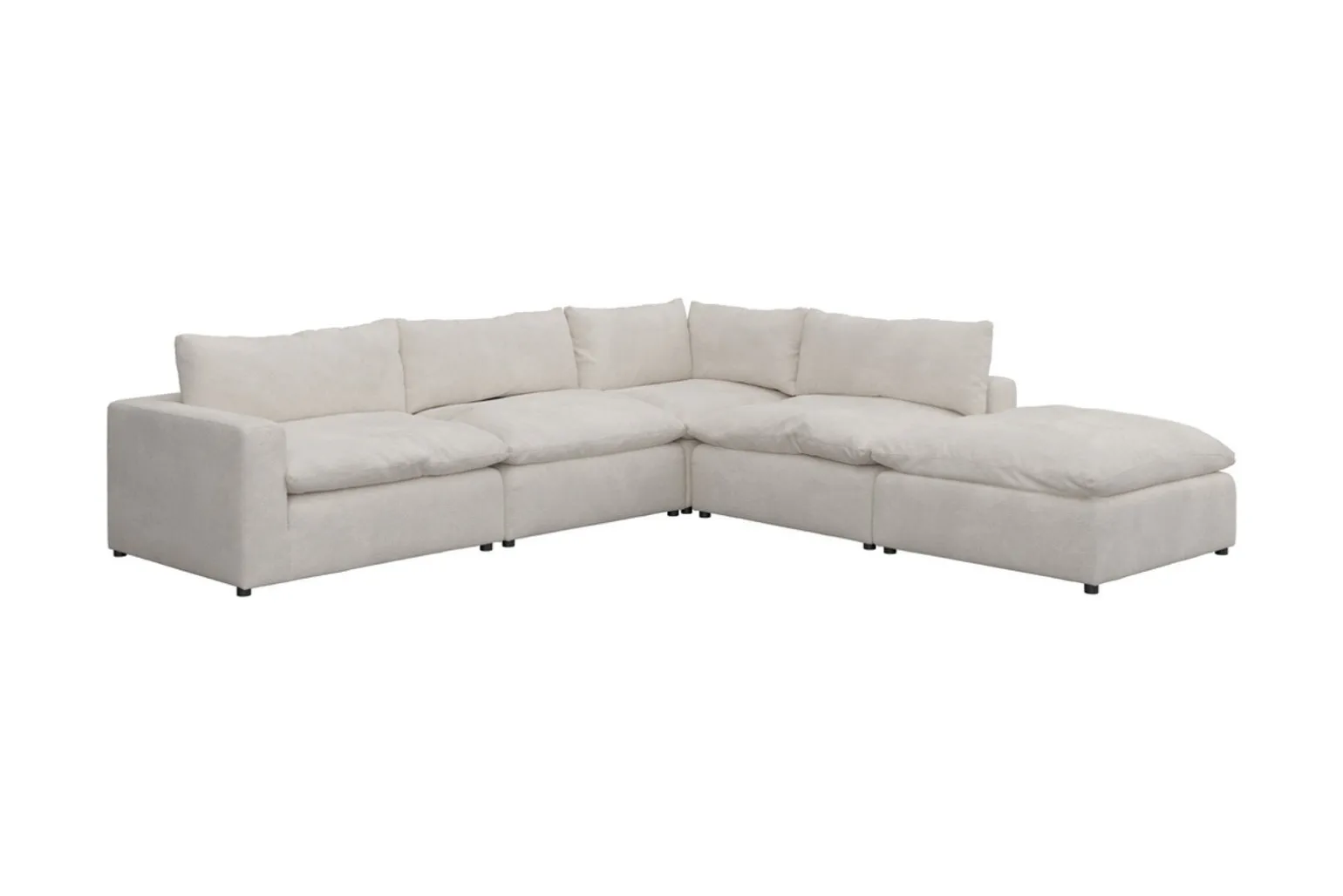 Moonlight hjørnesofa med pall